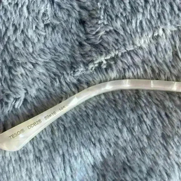 Jimmy Choo 56mm Tesos Square Sunglasses in Gold Copper/ Pink Flash Slv NWT - Picture 11 of 11